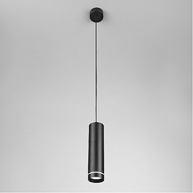 Подвесной светильник Topper DLR023 12W 4200K черный матовый