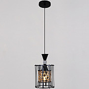 Подвесной светильник 05402-0.9-01 BK+GD