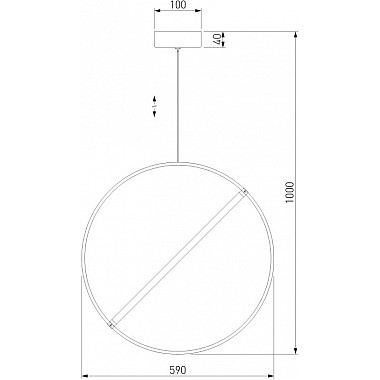Подвесной светильник Element 90282/1 хром