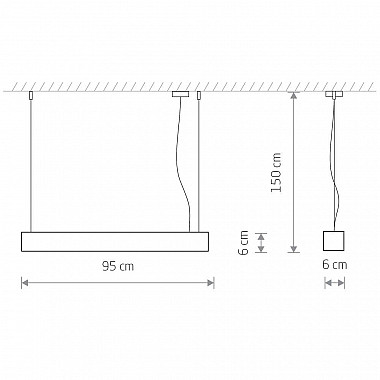Подвесной светильник Nowodvorski Soft Led 90x6 7535