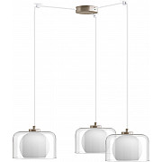 Подвесной светильник PND.114.03.07.002.NI-S.28.TR-S.02.WH