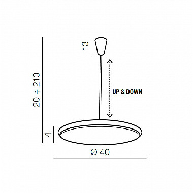 Подвесной светильник Azzardo Saturnia AZ2754
