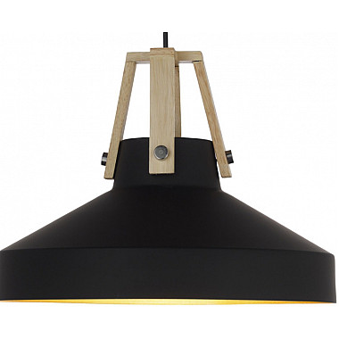 Подвесной светильник Voli LDP 8037-350 BK+GD