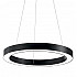 Подвесной светодиодный светильник Ideal Lux Oracle D50 Round Nero 222097