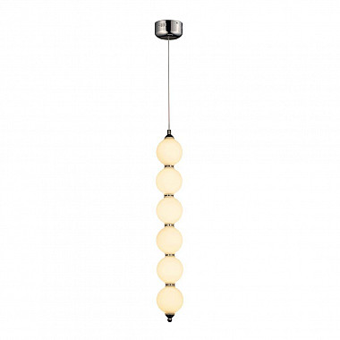 Подвесной светодиодный светильник Lumina Deco Snowman LDP 6835-1 WT+CHR