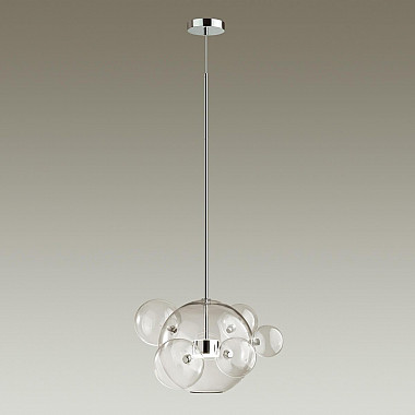 Подвесной светодиодный светильник Odeon Light Bubbles 4802/12LB
