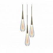 Подвесной светодиодный светильник Kink Light Гутта 07861-3AS,33