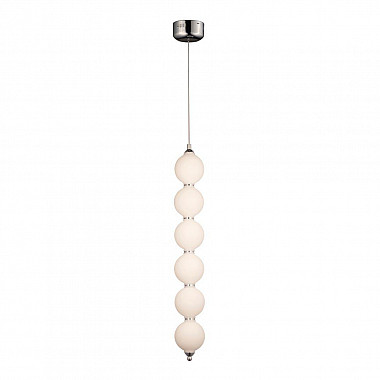 Подвесной светодиодный светильник Lumina Deco Snowman LDP 6835-1 WT+CHR