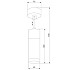 Подвесной светильник Double Topper 50135/1 LED хром/черный жемчуг