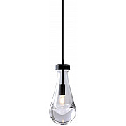 Подвесной светильник Raindrop MT9093-1H black brushed gold