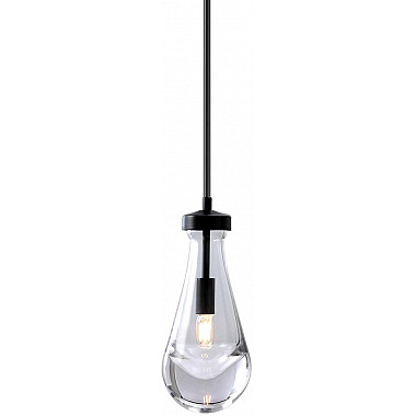 Подвесной светильник Raindrop MT9093-1H black brushed gold