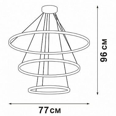 Подвесной светильник V04600-03/3S