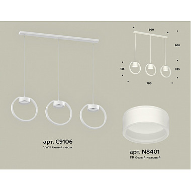 Подвесной светильник TRADITIONAL XB9106155