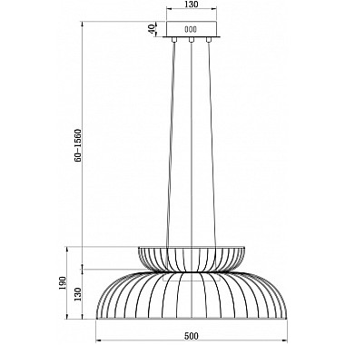 Подвесной светильник Citrus FR5398PL-L6B