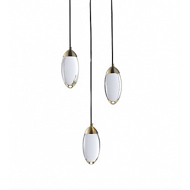 Подвесной светильник Celestial MT8848-3H brass