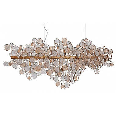 Подвесной светильник Crystal Lux Deseo SP15 L1400 Gold
