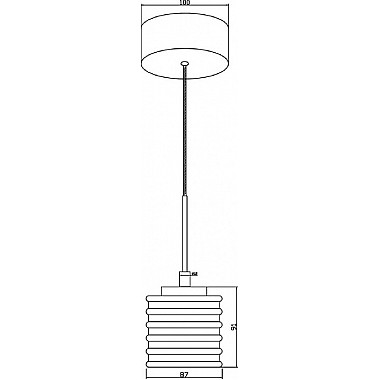 Подвесной светильник Lucy 342061