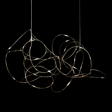 Подвесной светильник 10154P 10154P/L1500 gold