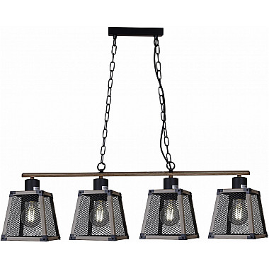 Подвесной светильник IL1006-4LL-05 BK WOOD