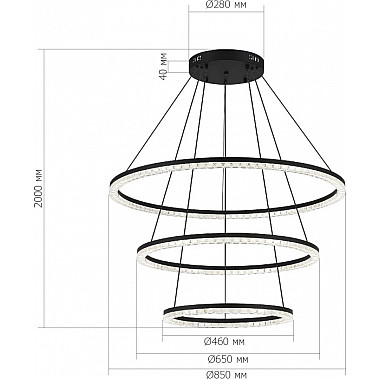Подвесной светильник SL1018 SL1018.403.03