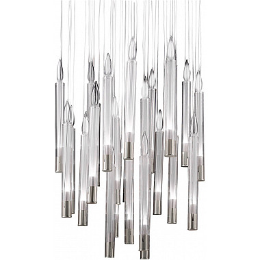 Подвесной светильник Candle P68094-25 chrome