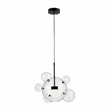 Подвесной светодиодный светильник Lumina Deco Neroni LDP 6016-5+1 BK