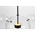 Подвесной светодиодный светильник Lumina Deco Neroni LDP 6016-5+1 BK