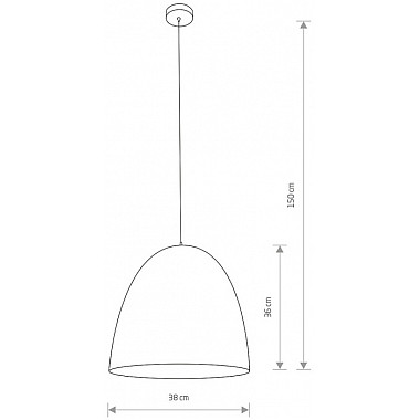 Подвесной светильник Egg M 10323