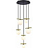 Подвесной светильник Golden 2134-6D BR+MBK