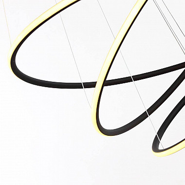 Подвесной светодиодный светильник Arte Lamp A2500SP-3BK