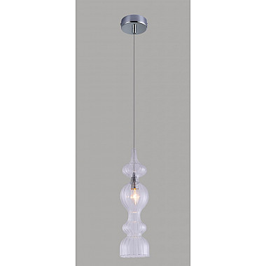 Подвесной светильник Crystal Lux Iris SP1 A Transparent