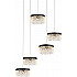 Подвесной светильник Diamond cut MD21020075-5A matt black