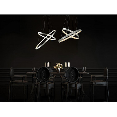 Подвесной светодиодный светильник Globo Rickon 67094-28H