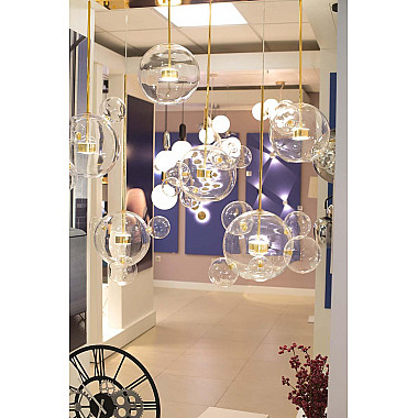 Подвесной светодиодный светильник Odeon Light Bubbles 4640/12LB