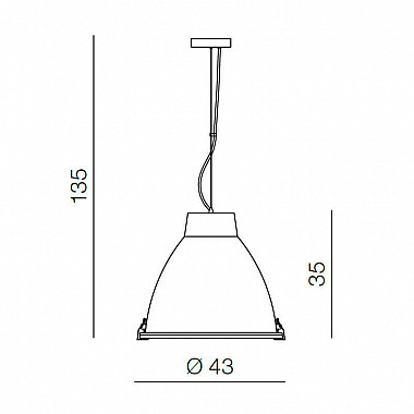 Подвесной светильник Azzardo Tyrian AZ1579