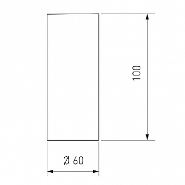 Потолочный светодиодный светильник Elektrostandard DLS026 7W 4200К графит 4690389169786