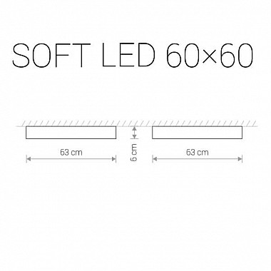 Потолочный светодиодный светильник Nowodvorski Soft Led 9528