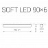 Потолочный светодиодный светильник Nowodvorski Soft Led 9540