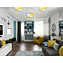 Потолочный светодиодный светильник Ambrella light Orbital Parrus FP2381 WH 128W D500*500