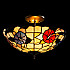 Потолочный светильник Arte Lamp Florizel A3165PL-2BG