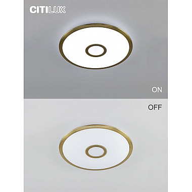 Потолочный светодиодный светильник Citilux Старлайт Смарт CL703A43G