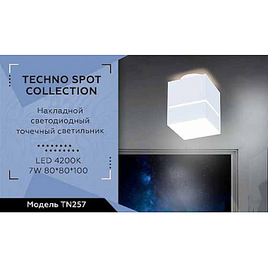 Потолочный светодиодный светильник Ambrella light Techno Spot TN257