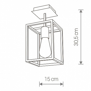 Потолочный светильник Nowodvorski Crate 9045