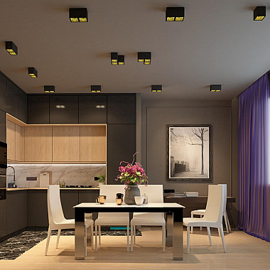 Потолочный светодиодный светильник Novotech Recte 358489