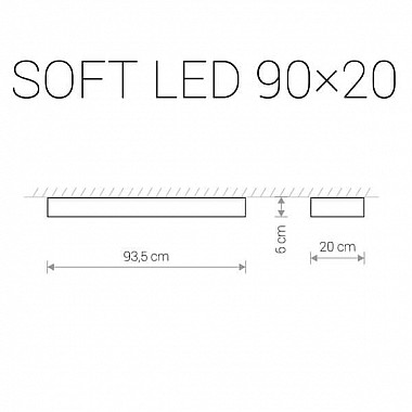Потолочный светодиодный светильник Nowodvorski Soft Led 9533