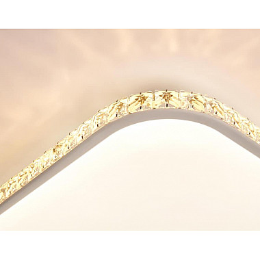 Потолочный светодиодный светильник Ambrella light Original Crystal FF75