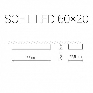 Потолочный светодиодный светильник Nowodvorski Soft Led 9534