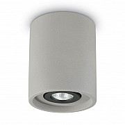 Потолочный светильник Ideal Lux Oak PL1 Round Cemento 150437