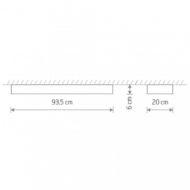 Потолочный светильник Nowodvorski Soft Ceiling Led 90x20 7531