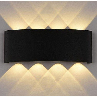 Настенный светодиодный светильник IMEX Cross IL.0014.0001-8 BK